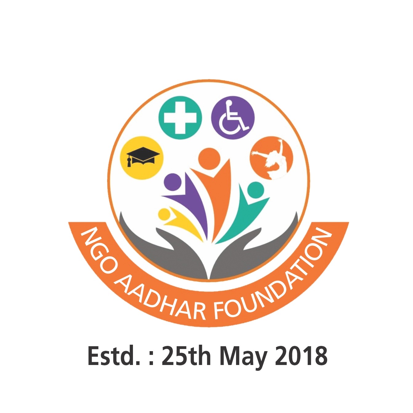 NGO Aadhar Foundation Logo